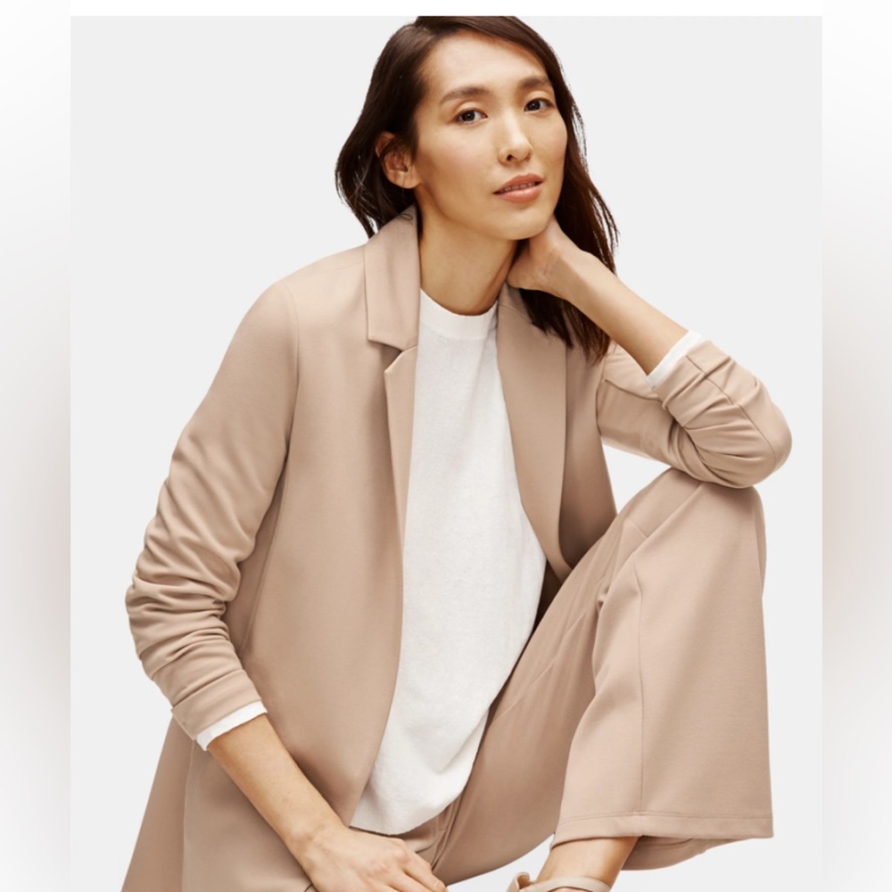 Eileen Fisher Tan Blazer